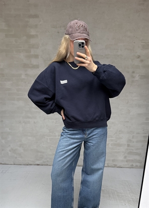 Plizzy sweat Navy American Vintage 